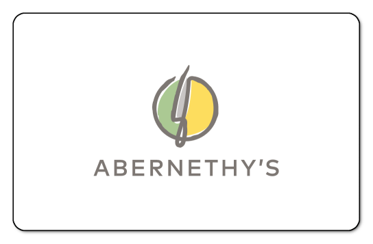 Abernathys logo on white background